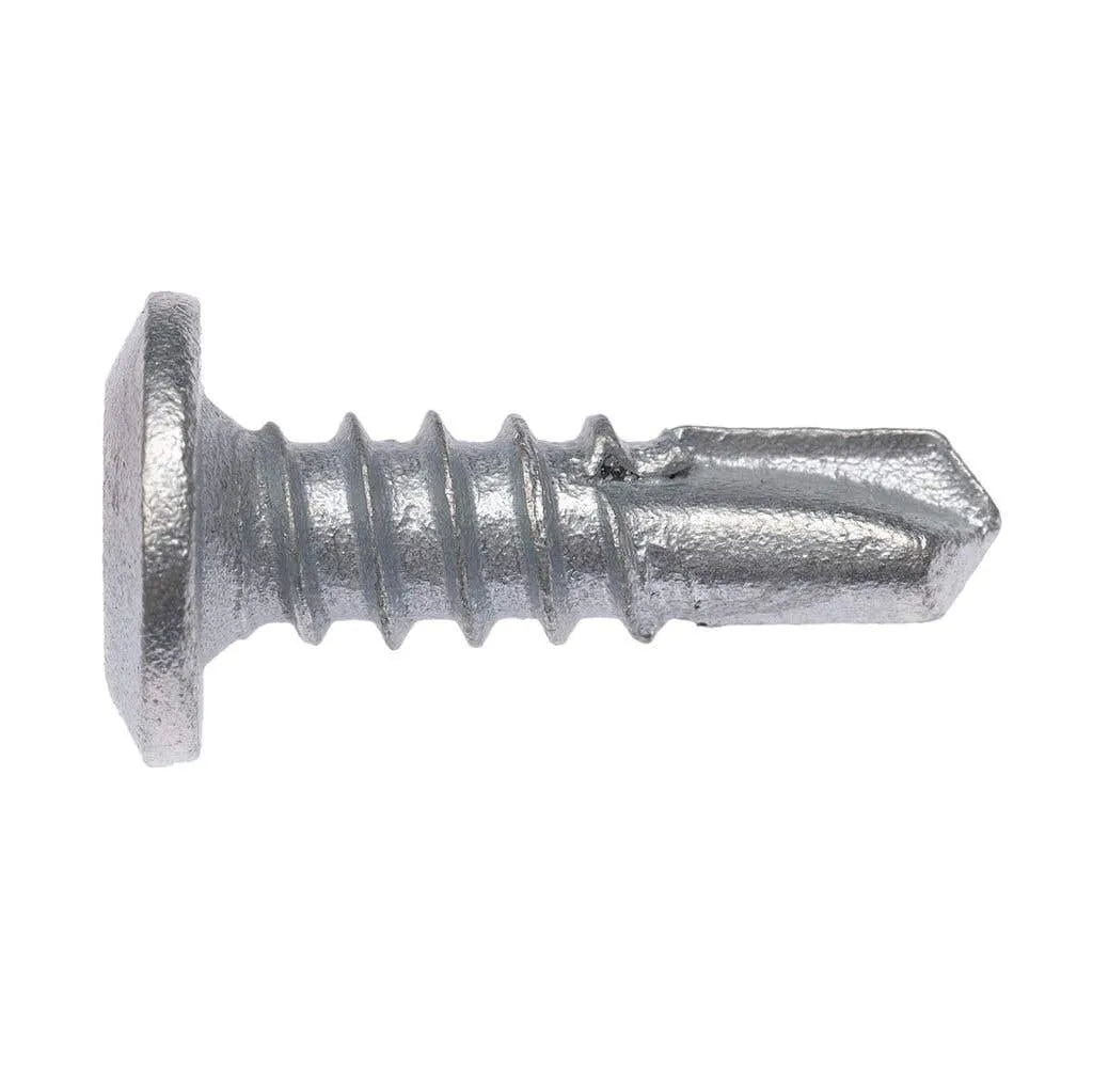 Zenith Metal Screws Wafer Head Galv 10g x 16mm - 100 Pack