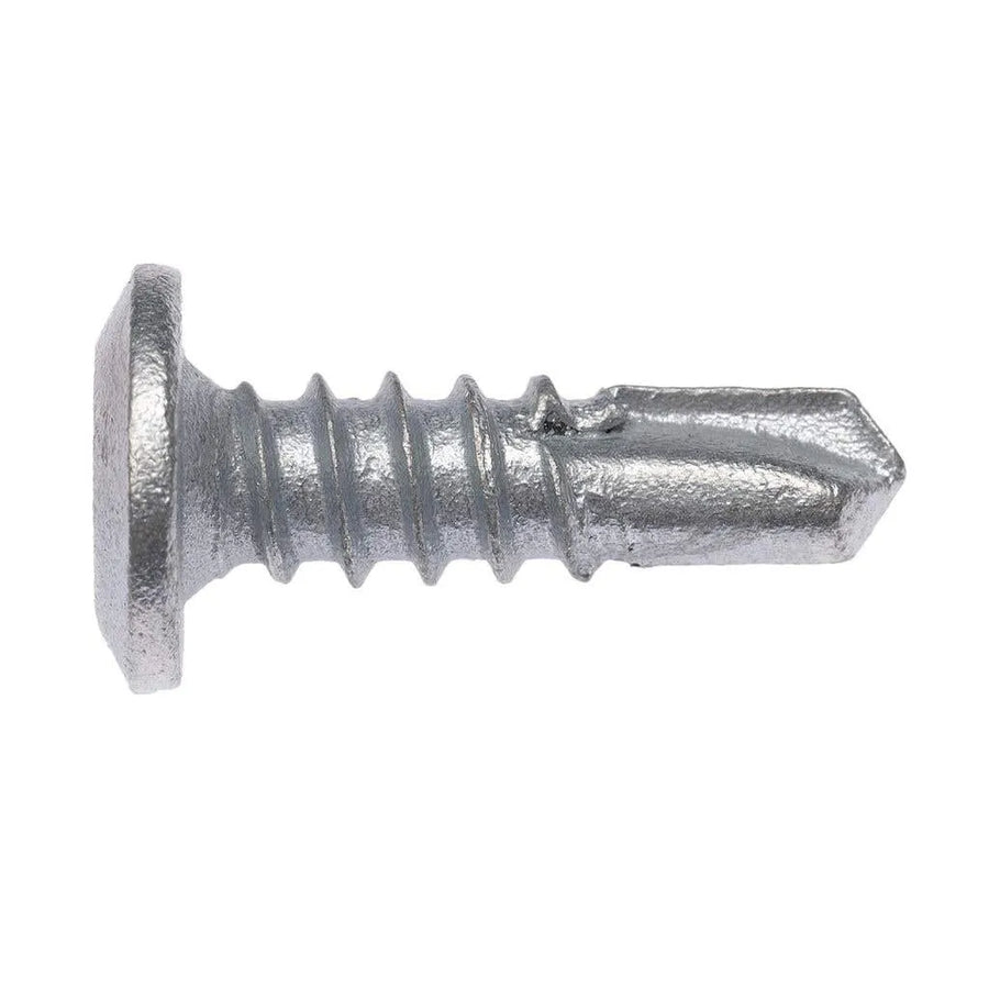 Zenith Metal Screws Wafer Head Galv 10g x 16mm - 100 Pack