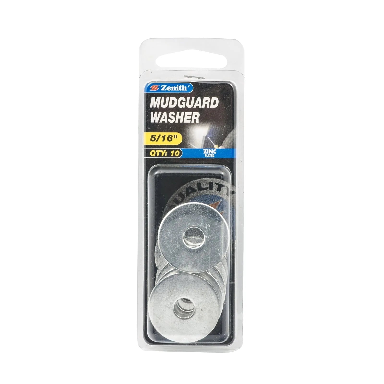 Zenith Mudguard Washer ZP 5/16" - 10 Pack