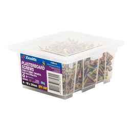 Zenith Plasterboard Screw Bugle 6G x 30mm (500pk)