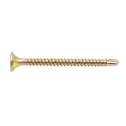 Zenith Plasterboard Screws Philips Drive Gold Passivate 6G x 45mm - 100 Pack