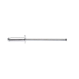 Zenith Rivet Open Aluminium 1/8"Dia - 1/4" Grip - 100 Pack