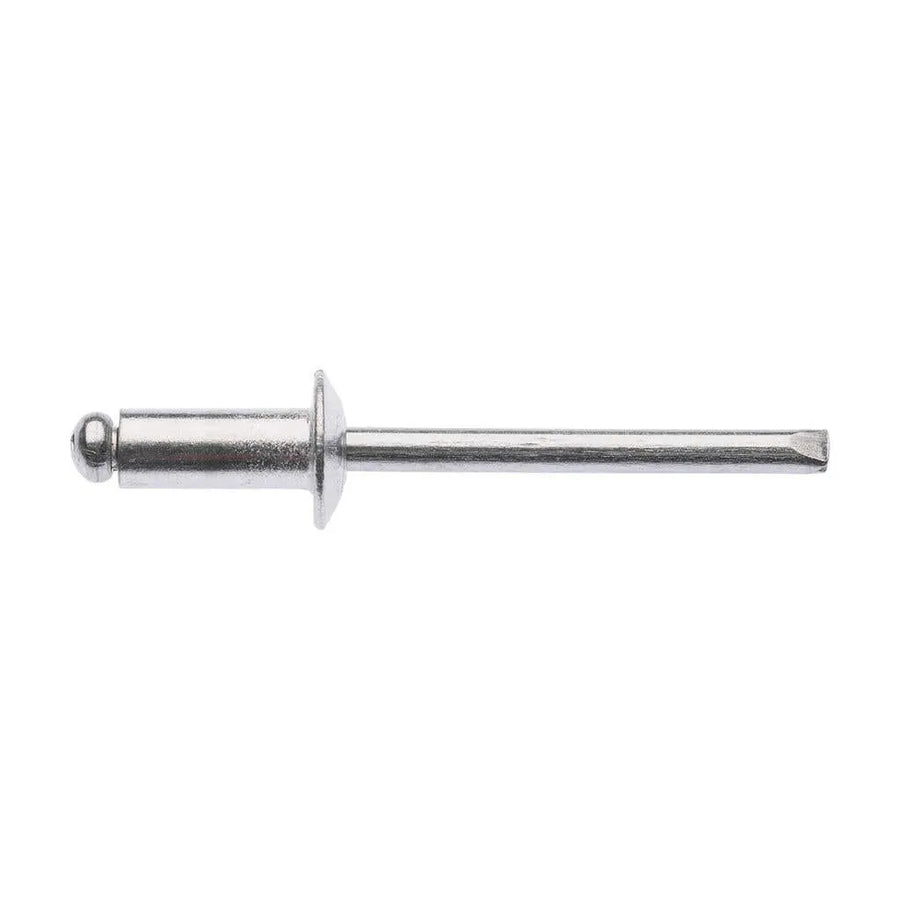 Zenith Rivet Open Aluminium 3/16"Dia - 1/4" Grip - 100 Pack