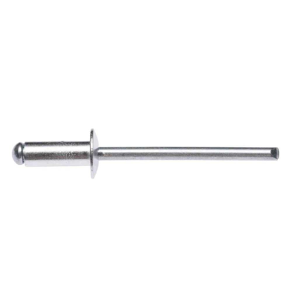 Zenith Rivet Open Aluminium 5/32"Dia - 1/4" Grip - 25 Pack