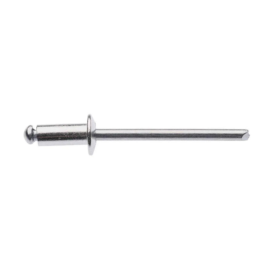 Zenith Rivet Open Aluminium 5/32"Dia - 3/16" Grip - 100 Pack