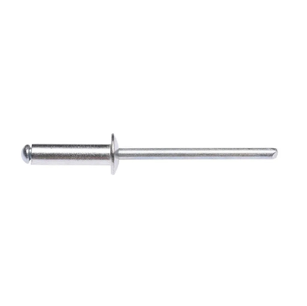 Zenith Rivet Open Aluminium 5/32"Dia - 3/8" Grip - 25 Pack