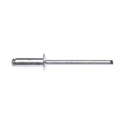 Zenith Rivet Open Aluminium 5/32"Dia - 5/16" Grip - 100 Pack