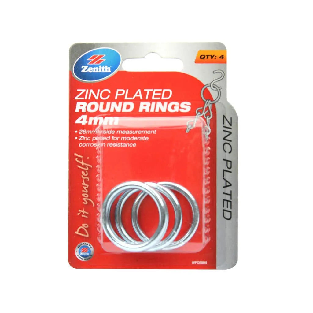 Zenith Round Ring ZP 27 x 4mm - 4 Pack