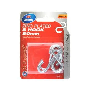 Zenith S Hook 50 x 4mm ZP