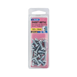 Zenith Self Tap Screw Pan ZP 12G x 18mm (20pk)
