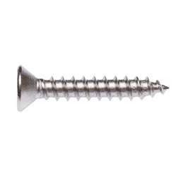 Zenith Self Tapping Screws Countersunk Head Stainless Steel 8G x 25mm - 50 Pack