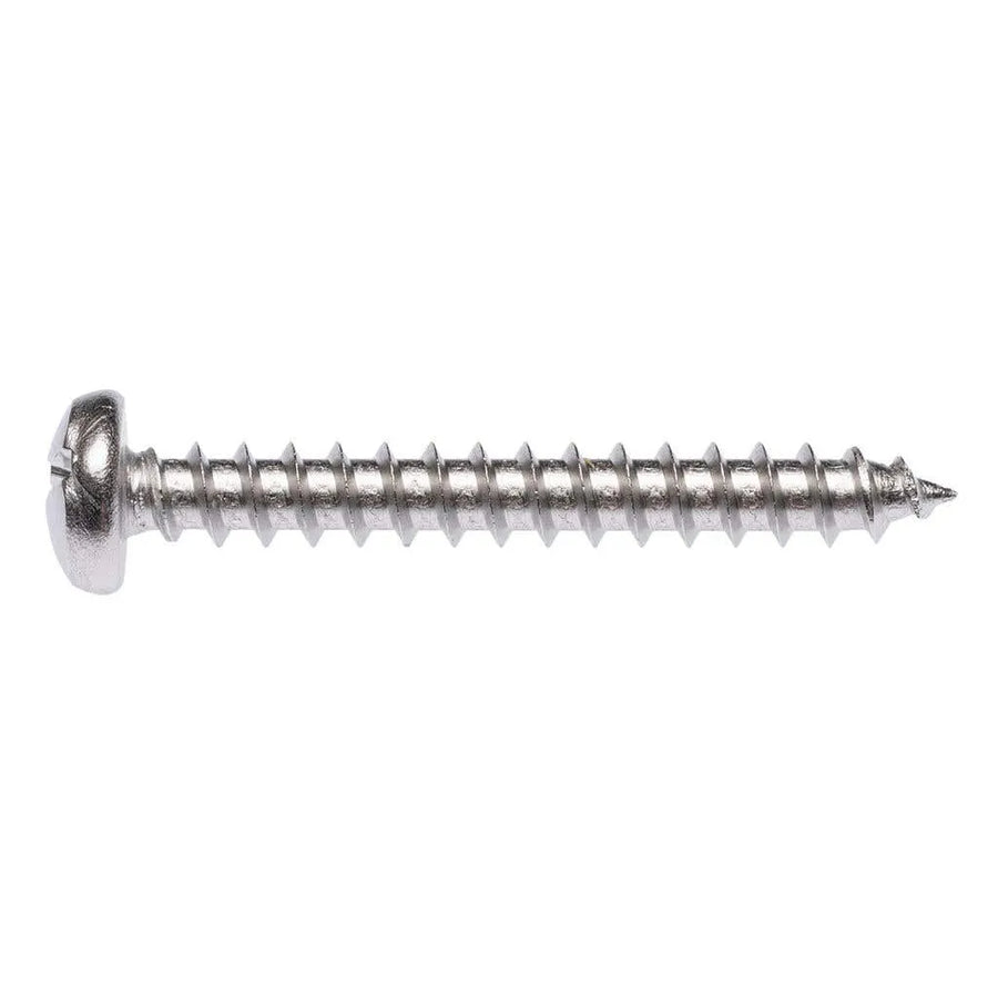 Zenith Self Tapping Screws Pan Head Stainless Steel 10g x 38mm - 50 Pack