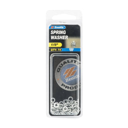 Zenith Spring Washer ZP 1/8" - 75 Pack
