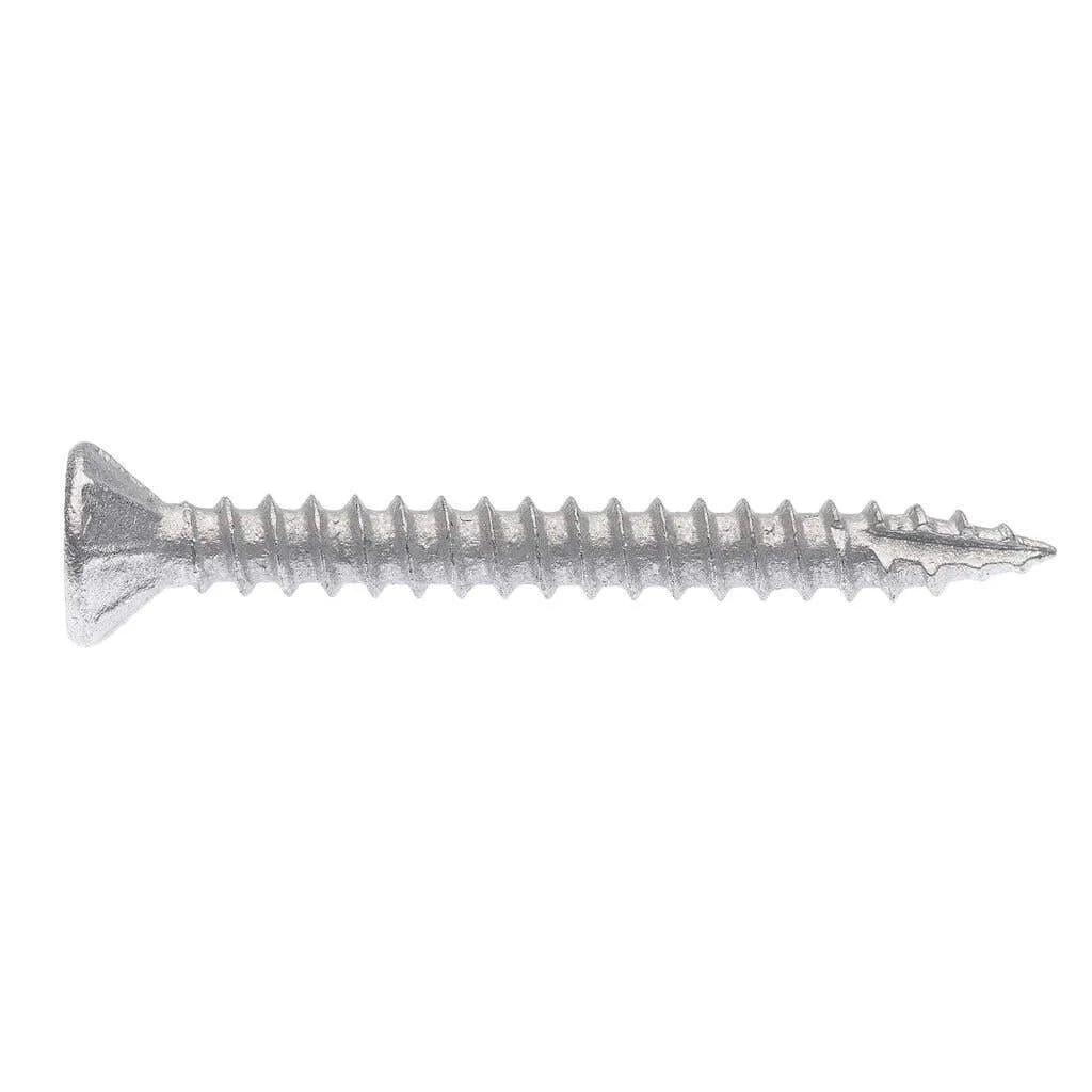Zenith T17 Ribbed Countersunk Timber Screws 8-15 x 40mm - 25 Pack