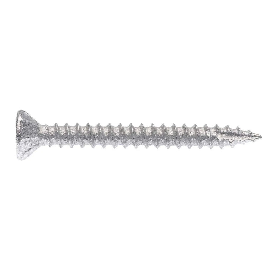 Zenith T17 Ribbed Countersunk Timber Screws 8-15 x 40mm - 25 Pack