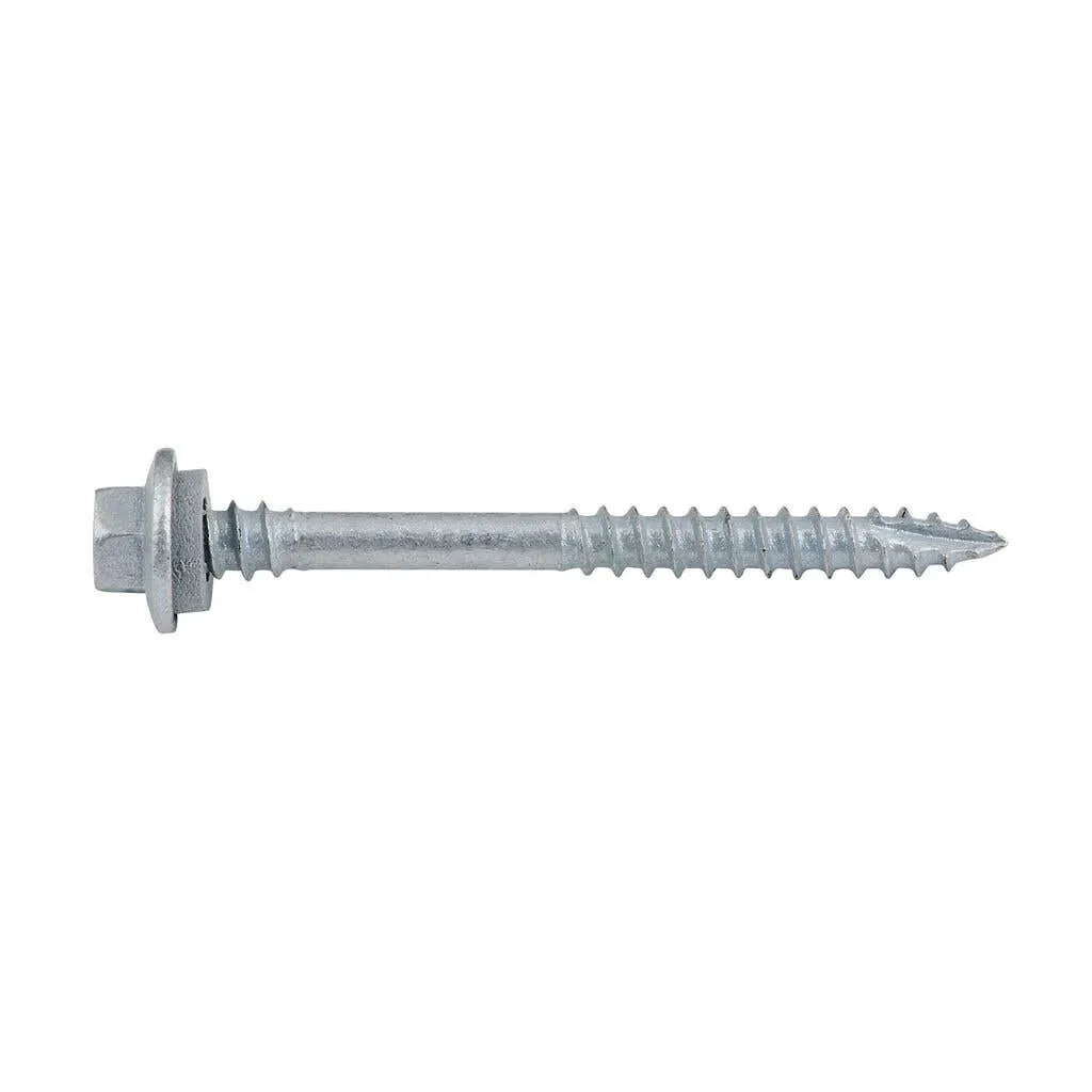 Zenith T17 Timber Screws Hex Head with Seal 12-11 x 65mm - Box of 500