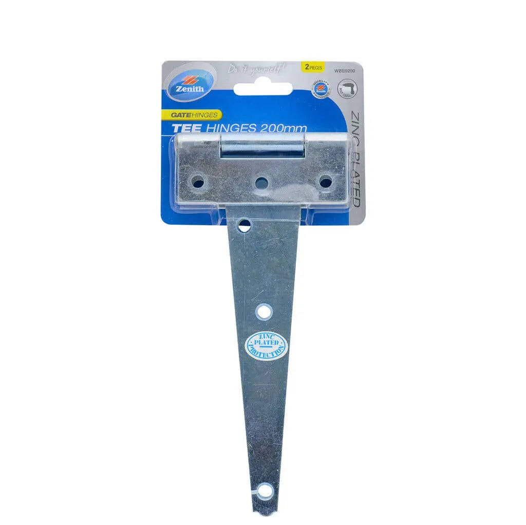 Zenith Tee Hinge ZP 200mm - 2 Pack