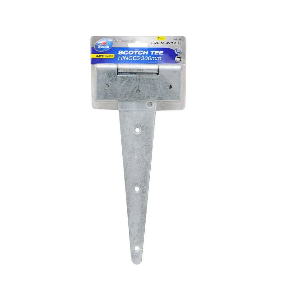 Zenith Tee Hinges 300mm (12") Heavy Duty (Scotch) Galv