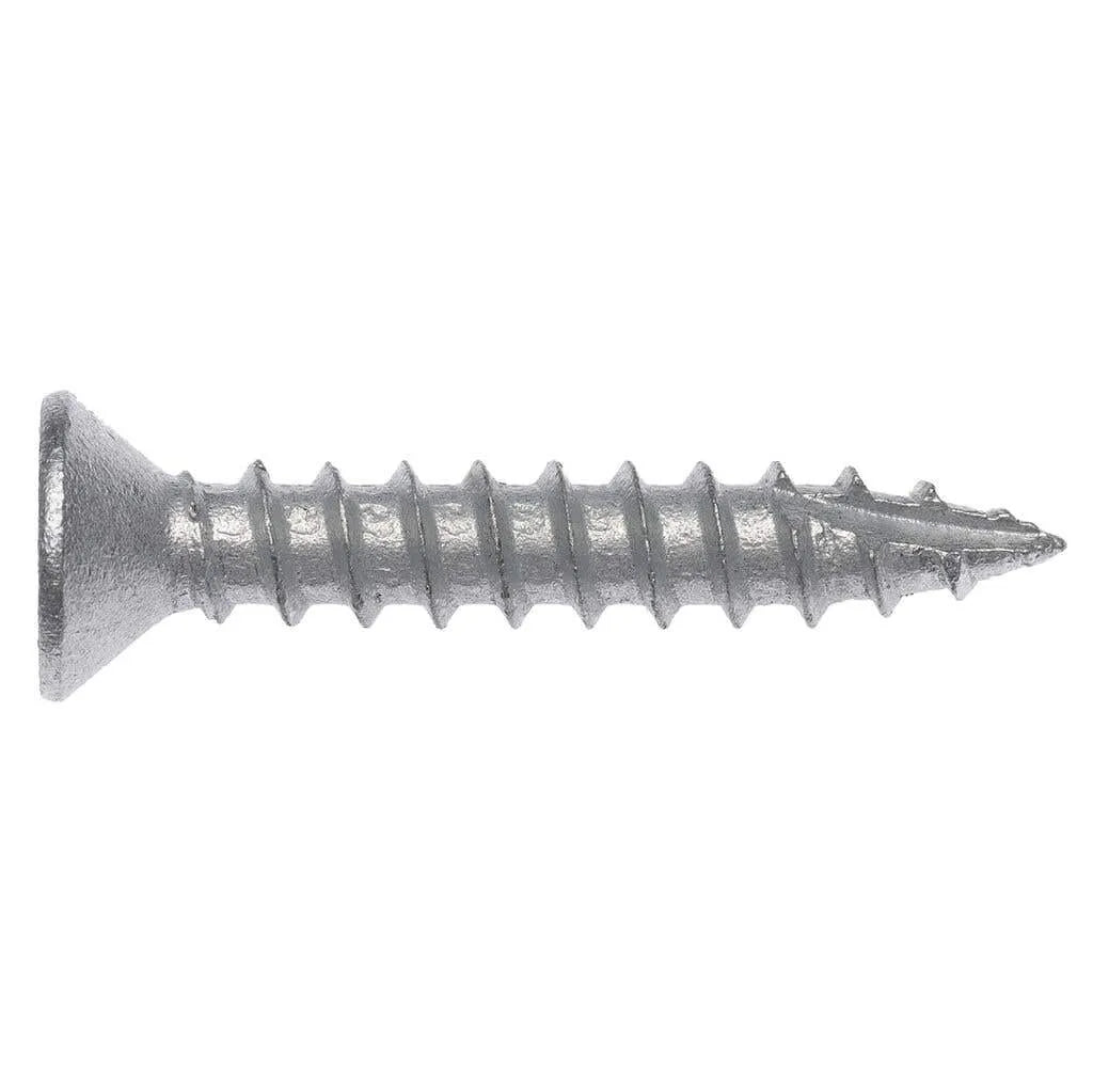 Zenith Timber Screws Countersunk Galv 10g x 30mm - 50 Pack