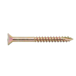 Zenith Timber Screws Countersunk Gold Passivated 10g x 50mm - 50 Pack