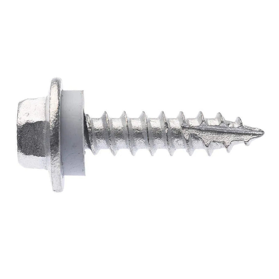 Zenith Timber Screws Hex with Seal Galv 12G x 25mm - 500 Pack
