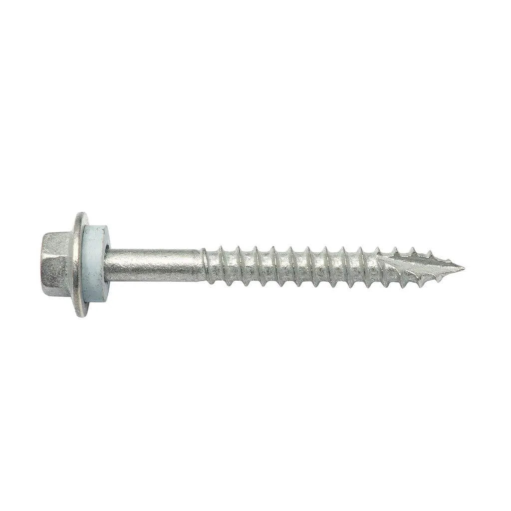 Zenith Timber Screws Hex with Seal Galv 12G x 50mm - 1000 Pack