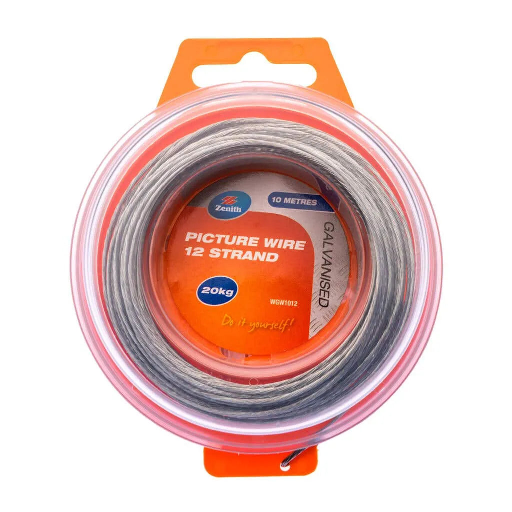 Zenith Wire 12 Strand Galv 10m
