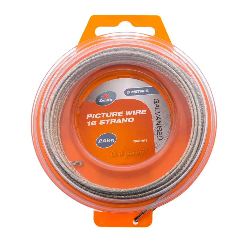 Zenith Wire 16 Strand Galv 5m