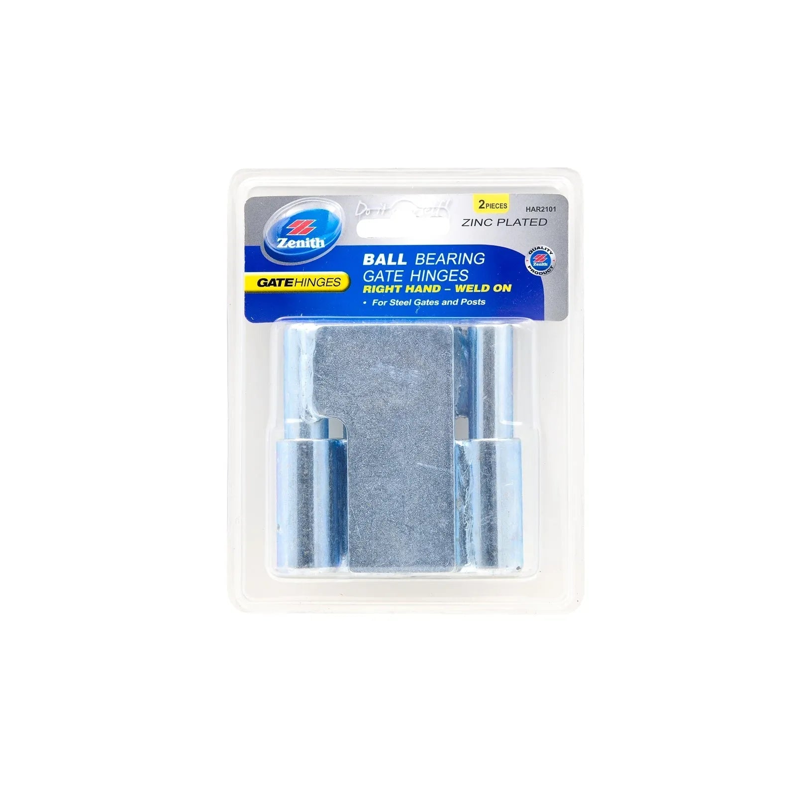 Zenith ZP Right Hand Ball Bearing Gate & Post Welding Type Hinge - 2 Pack