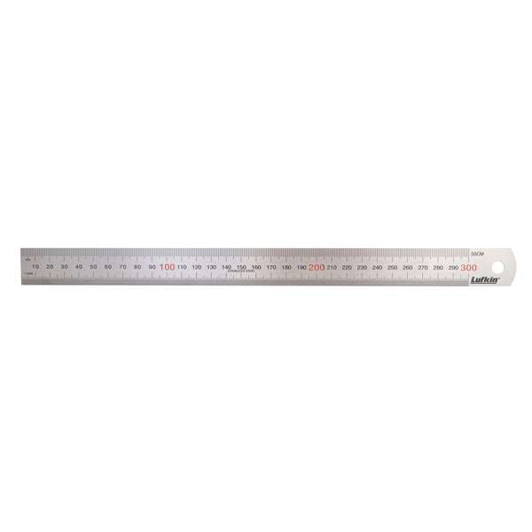 Crescent Lufkin Ruler Stainless Steel 300mm