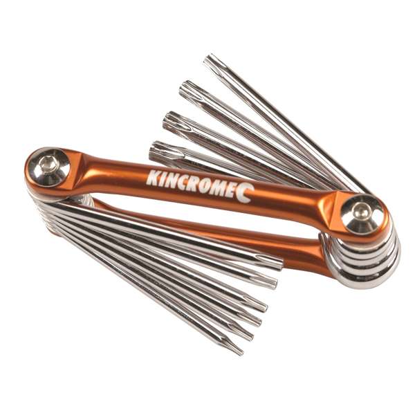 Kincrome 10 Piece Folding Torx Keys Set