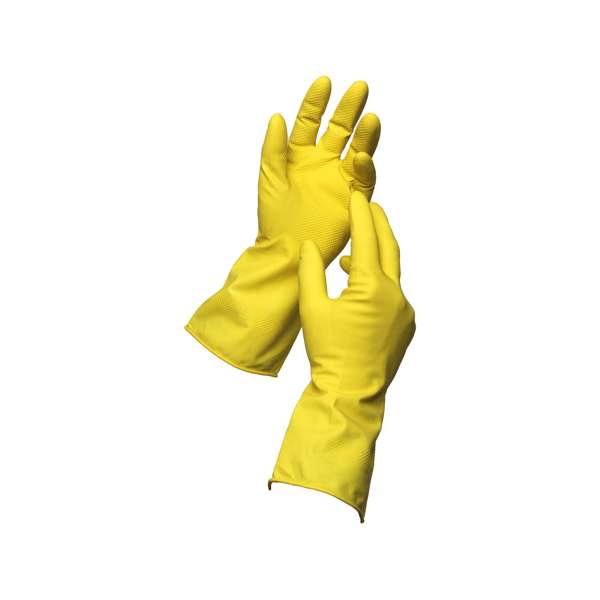 Sabco Medium Latex Handy Gloves - 3 Pairs