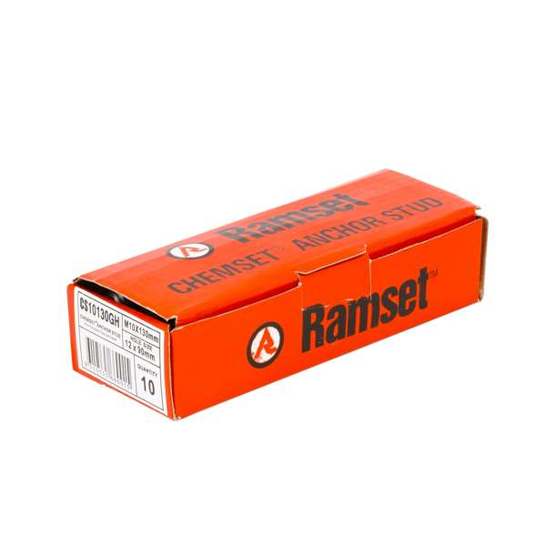 Ramset Chemset Stud M10 x 130mm (10pk)