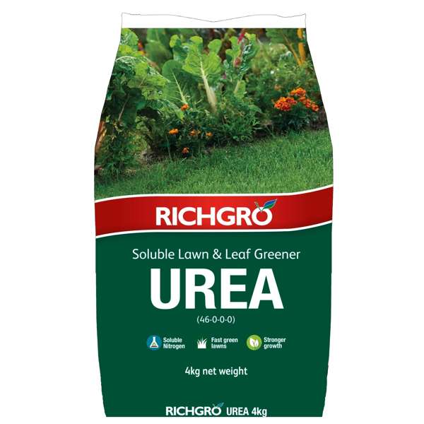 Richgro Urea Soluble Lawn & Leaf Greener 4kg