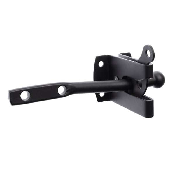 Zenith Matte Black Improved Gate Latch