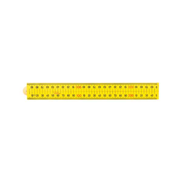 Crescent Lufkin 4 Fold Ruler Square Edge Yellow 1m LFSSIN