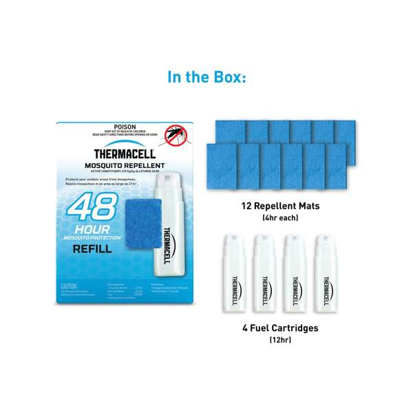 Thermacell Mosquito Repellent Refill - 4 Pack