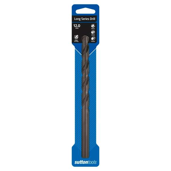 Sutton Tools 12mm Long Series Jobber Drill Bit
