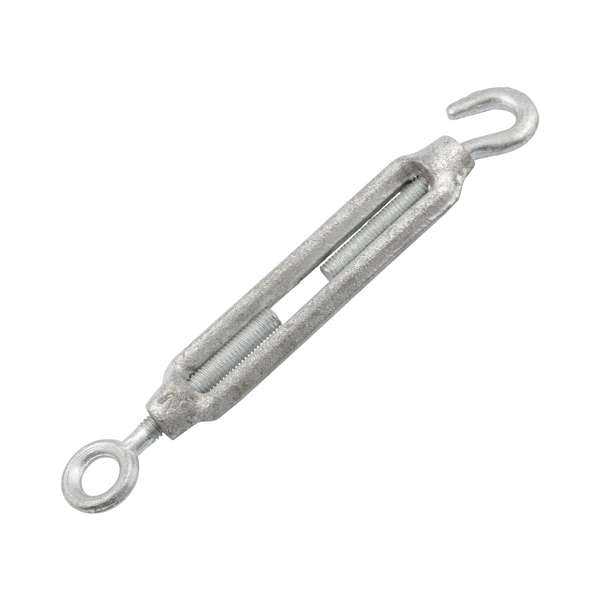 Zenith 6mm Galvanised Hook and Eye Turnbuckle