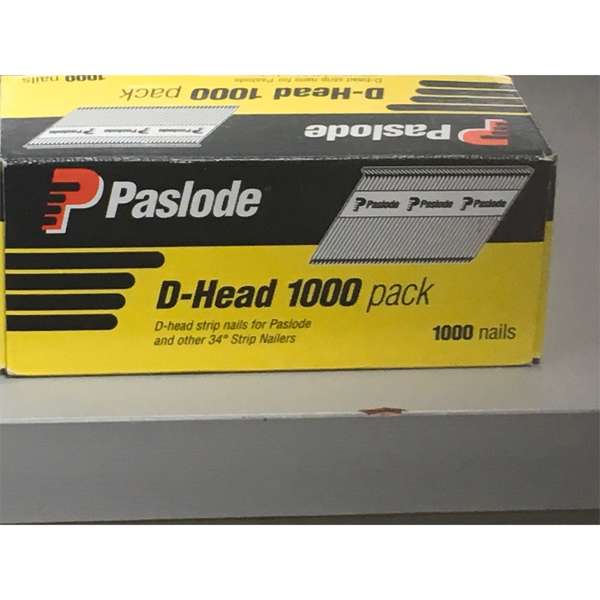 Paslode 90 x 3.15mm D-Head Nails Collated - 1000 Pack