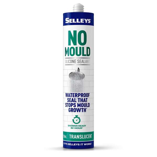 Selleys 290ml No Mould Resistant Silicone Sealant - Translucent