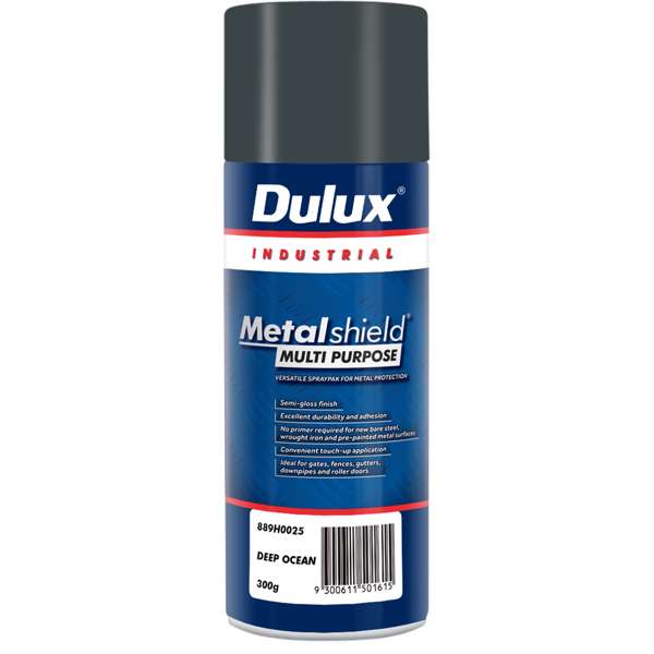 Dulux 300g Metalshield Multipurpose Spray Paint Deep Ocean