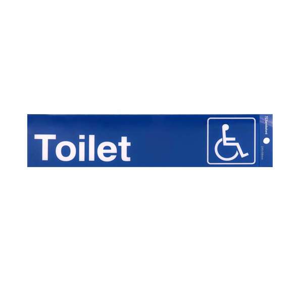 Sandleford Toilet Disabled Self Adhesive Sign