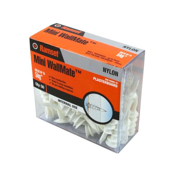 Ramset Wallmate Nylon Mini (50pk)