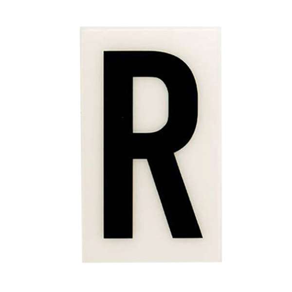 Sandleford 60mm White Self Adhesive House Letter R