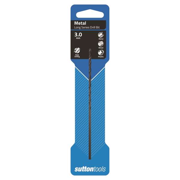 Sutton Tools 3.0mm Long Series Jobber Drill Bit