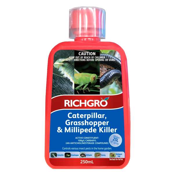 Richgro Caterpillar Grasshopper & Millipede Killer 250ml