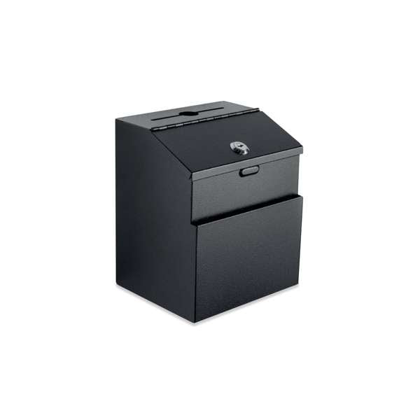 Sandleford Safe Deposit Box Black 215 x 185 x 150mm