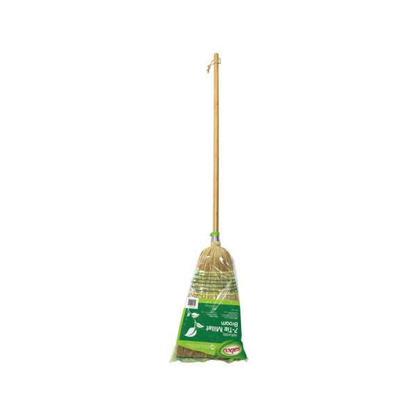 Sabco Naturals 7-Tie Millet Broom