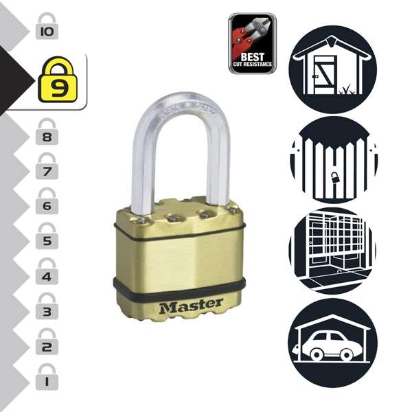 Master Lock Excell Padlock 50mm